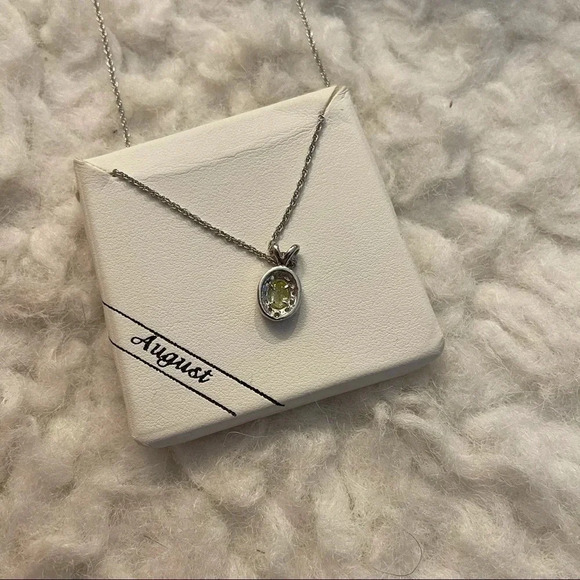 Kelly Waters August Birthstone Necklace, silver - Picture 2 of 10
